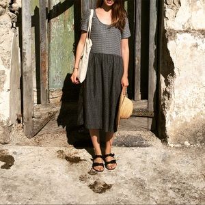 ace and jig laurel dress in moonstone, XS